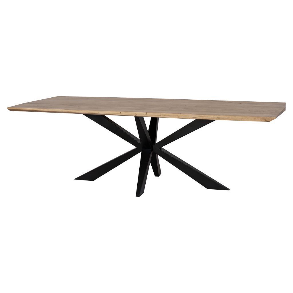 BAHIA DINING TABLE | BLACK 235X195X77CM