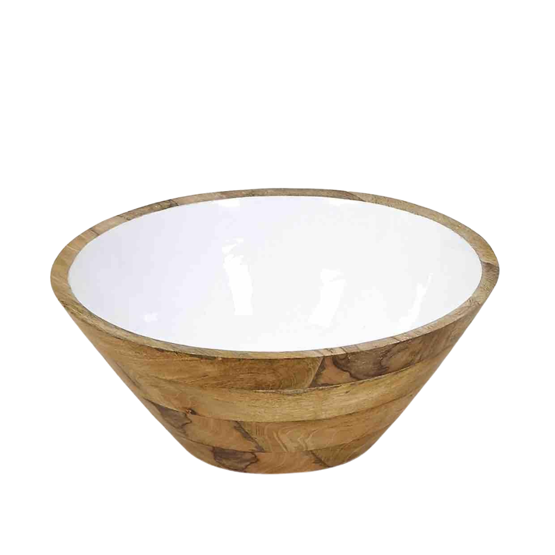 ANAYA WHITE PLAKE BOWL | WHITE 30X12CM