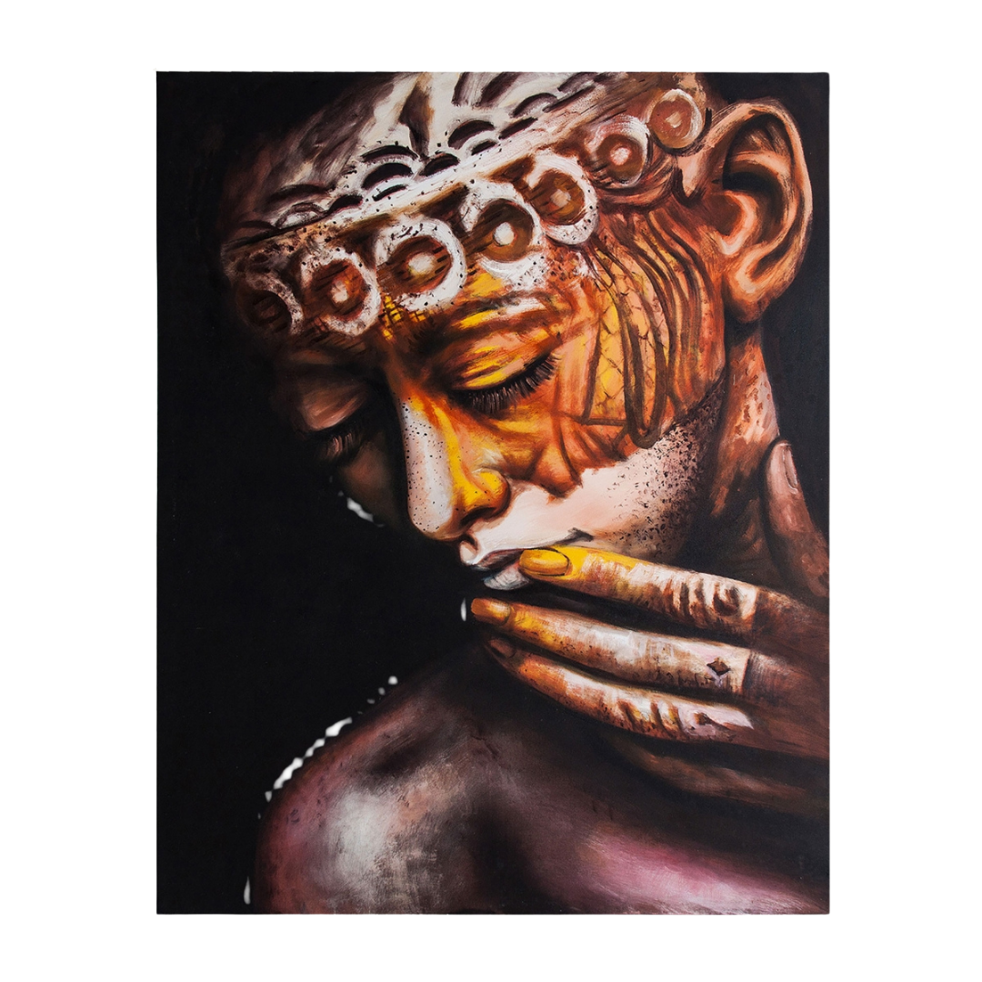 XHOSA CANVAS PAINTING | 100X130CM