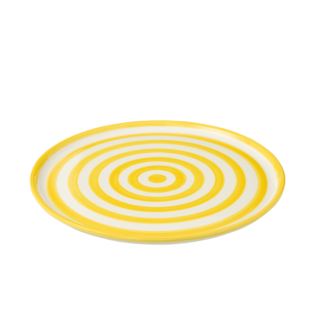 ZUMA STRIPES PLATE | YELLOW 34X2.5CM
