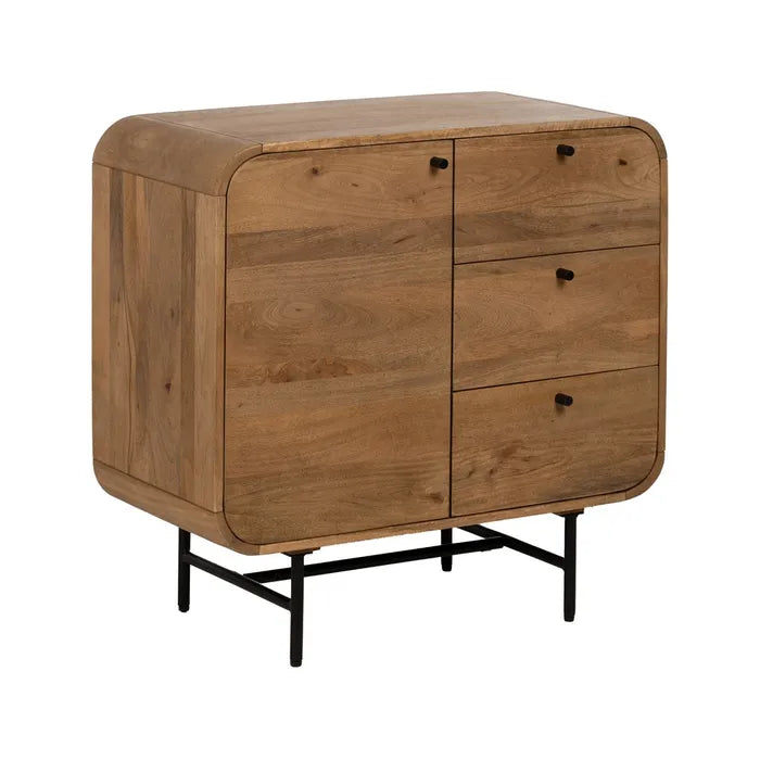 MANGO WOOD BUFFET | 80X40X80CM