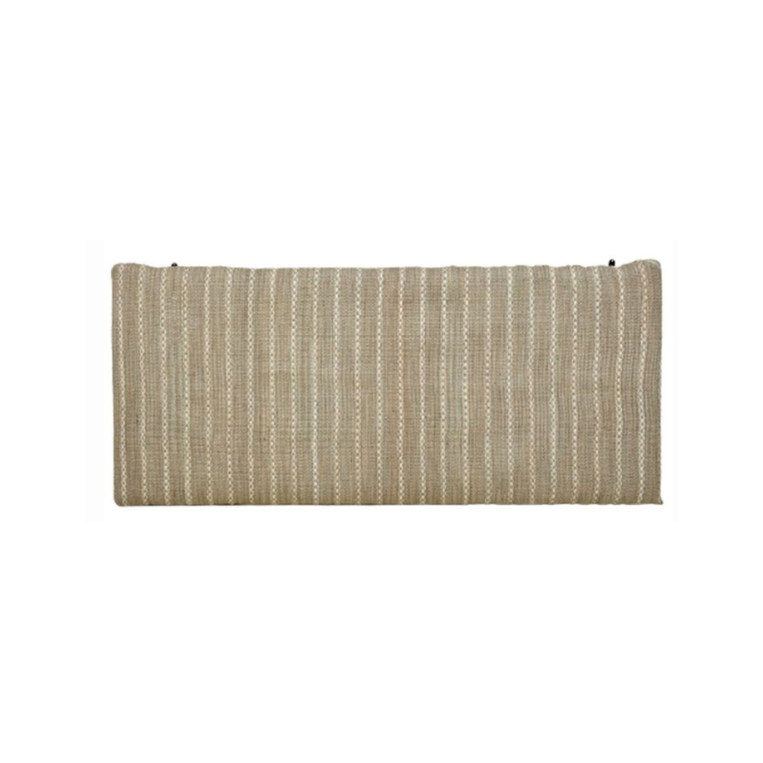 SUTRA JUTE HEADBOARD | GREY 165X70X8CM
