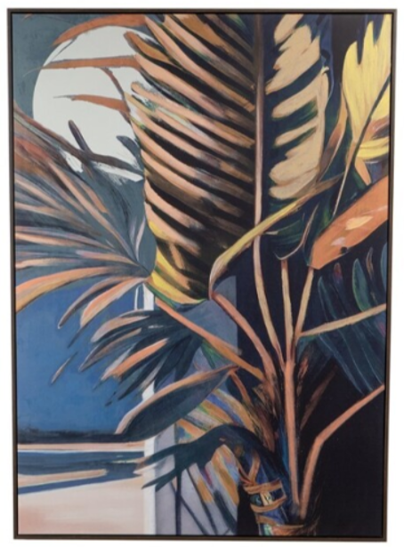 SEBUKO PALMS OLEO PAINTING