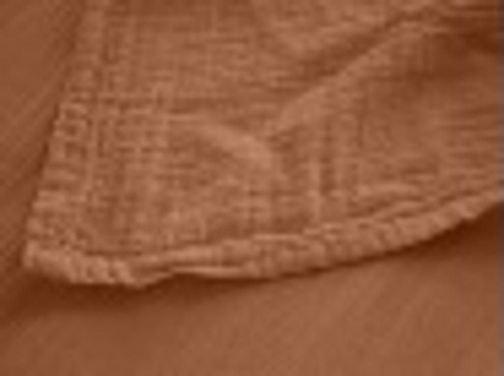 MILOS TOP SHEET | COGNAC 270X300CM