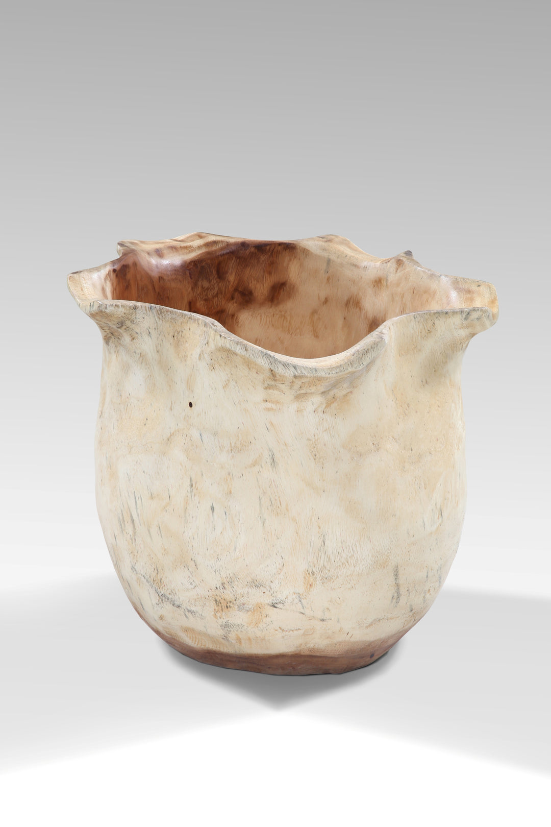 FLOR POT - TEAK POT
