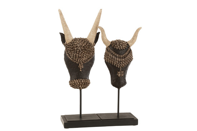 BOHO BULL DOUBLE STAND