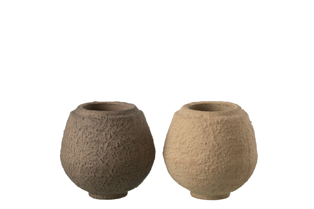 KANO RUSTIC POT | 15.5X15.5CM