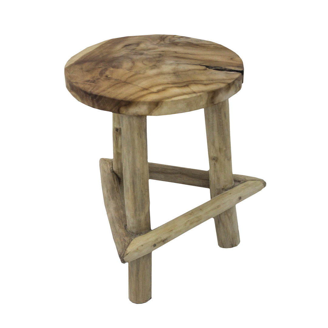MAUPITI - TEAK WOOD STOOL