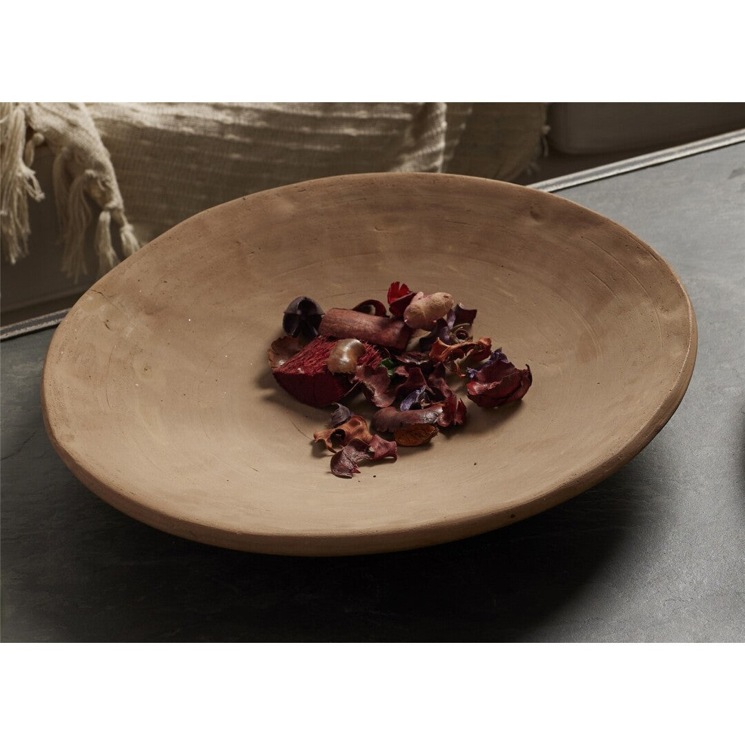 SULA TERRACOTA PLATE | 36X5CM