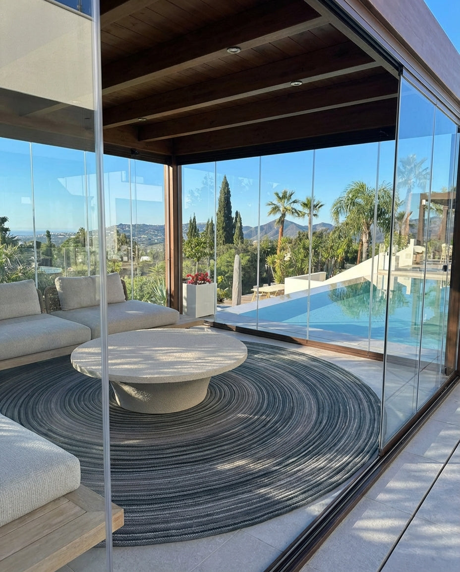 Glazing a terrace on the Costa del Sol: more space, more light, new ways of living <br> <br> Acristalar la terraza en la Costa del Sol: ganar espacio, luz y nuevas formas de vivir la casa