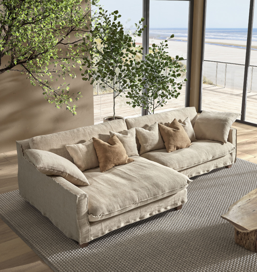 WHY SHOULD I BUY LINEN SOFAS IF I LIVE IN MALAGA, ANDALUSIA; AND WHY SHOULD I BUY THEM FROM SYBARTUM?