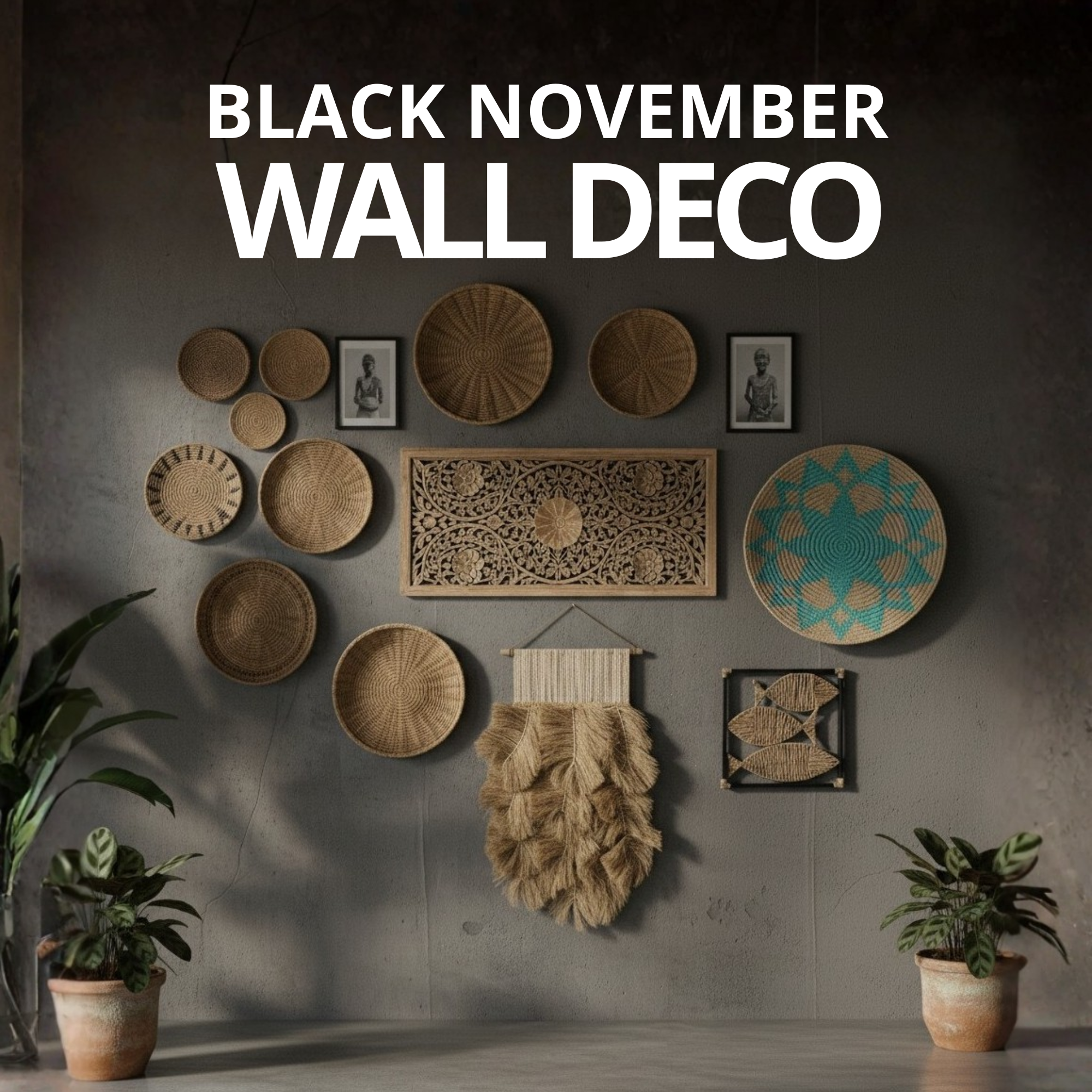 BLACK NOVEMBER WALL DECO