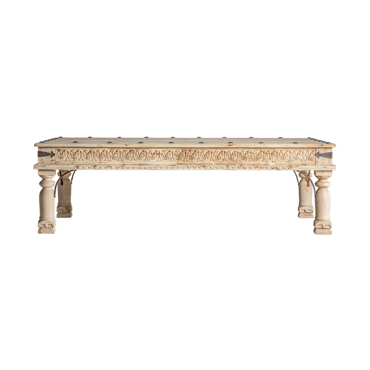 OLD INDIA COFFEE TABLE | 150X90X45CM