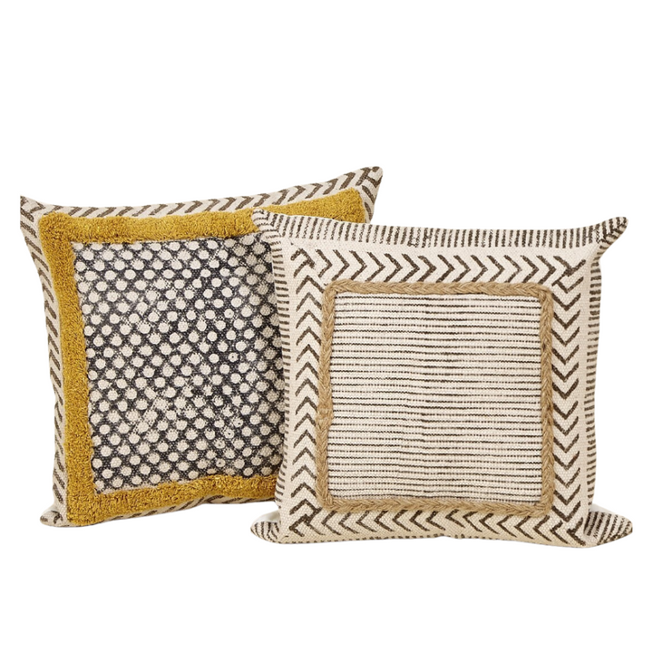 DHARA COTTON CUSHION | 45X45CM