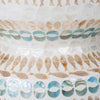 ADELA STOOL -WHITE CAPIZ-