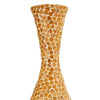 AMIRA VASE -YELLOW CAPIZ-