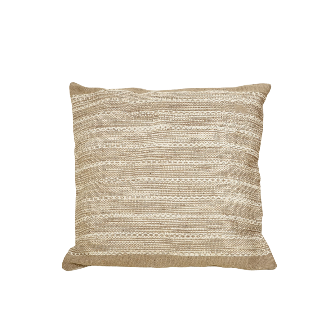 AURA JUTE CUSHION | 80X80CM