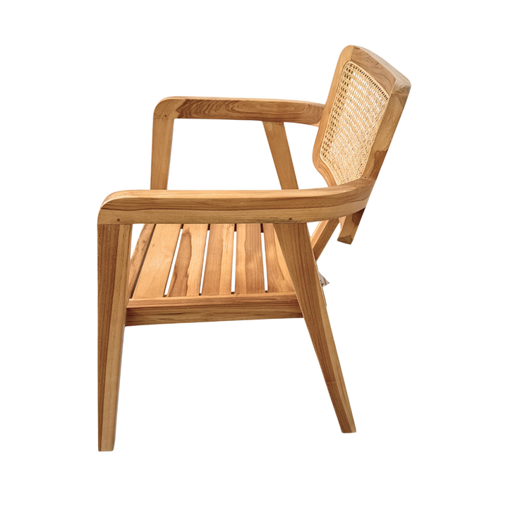 DESIDERIUM OUTDOOR TEAK WOOD DINING CHAIR | 61X60X77CM