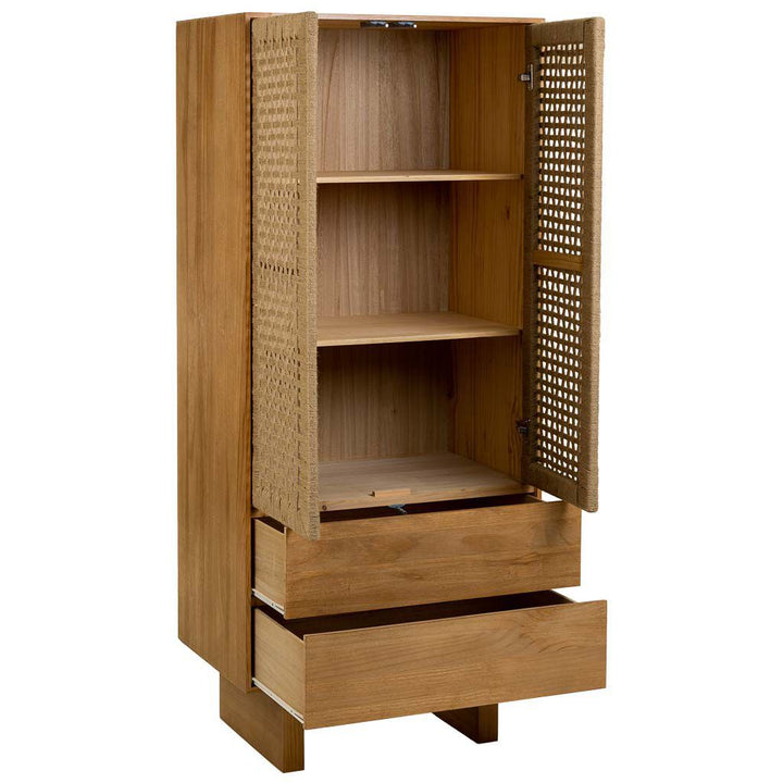 MADURA WARDROBE | 2 DOORS | NATURAL 75X45X170CM