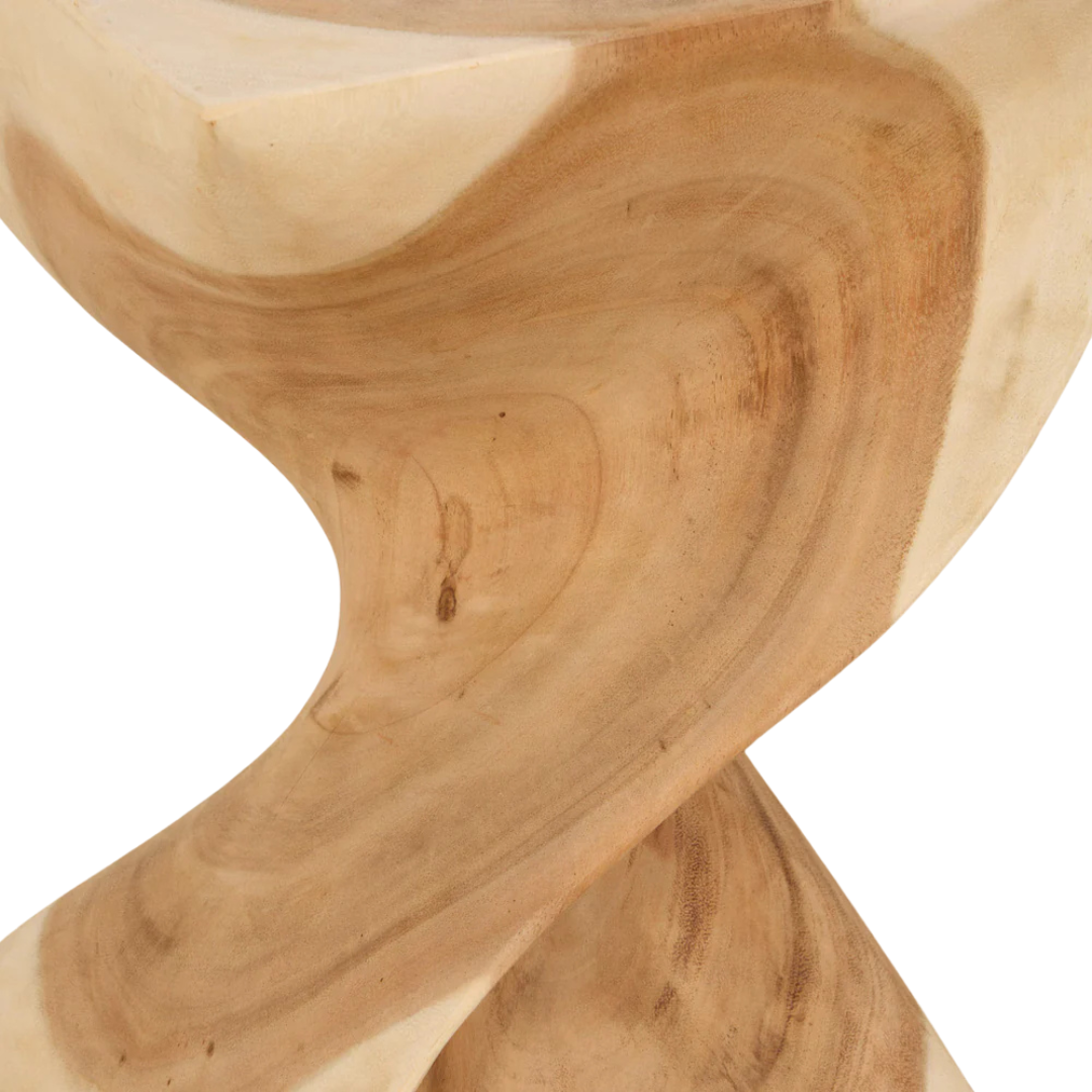 TREMBESI TWIST SIDE TABLE | 30X30X45CM