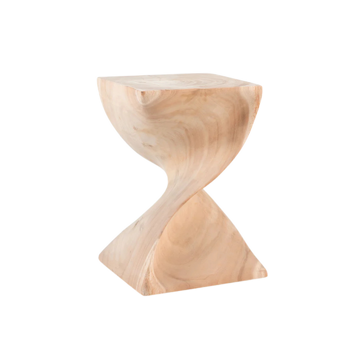 TREMBESI TWIST SIDE TABLE | 30X30X45CM