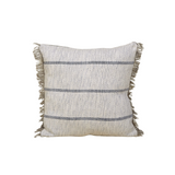 PRANA COTTON CUSHION | GREY 45X45CM