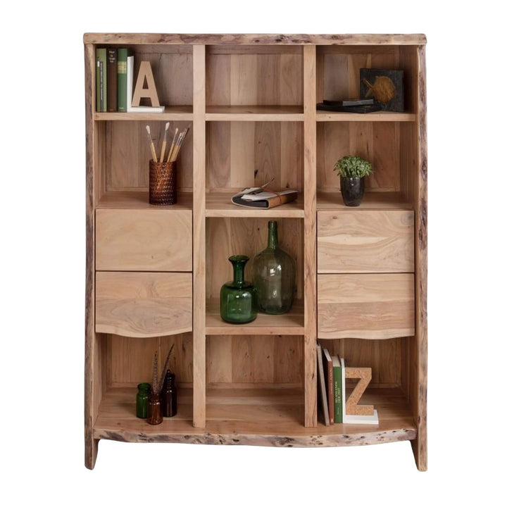 ACACIA EDGE SHELF | 142X45X147CM