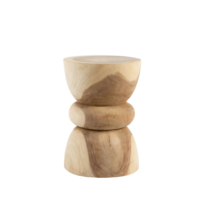 TREMBESI TOTEM SIDE TABLE | 35X50.5CM