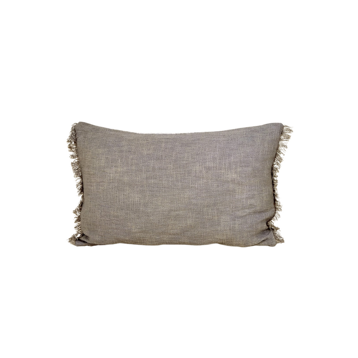 PRANA COTTON CUSHION | GREY 40X60CM