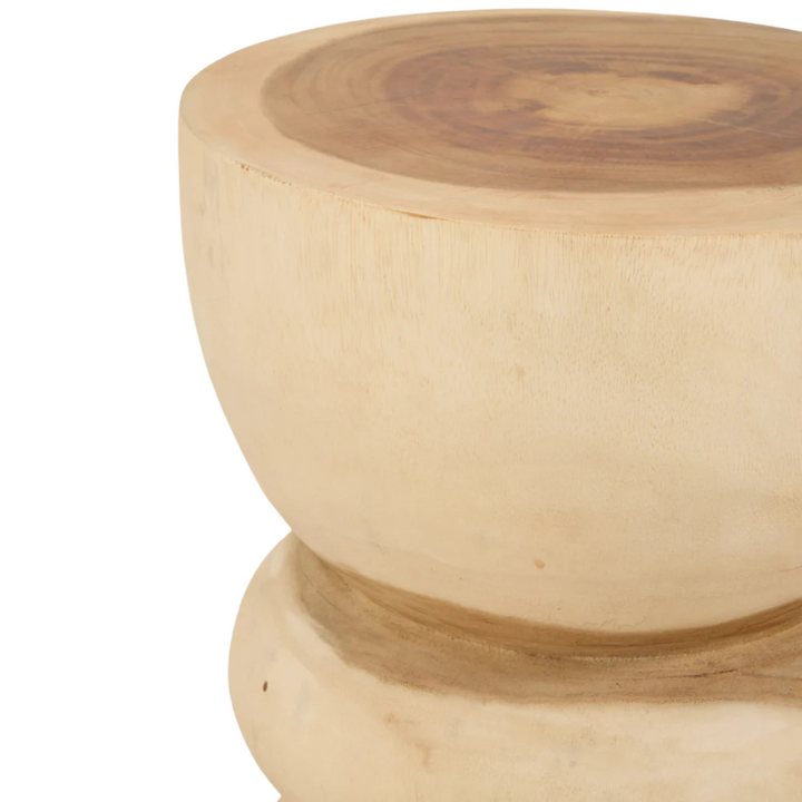 TREMBESI TOTEM SIDE TABLE | 35X50.5CM