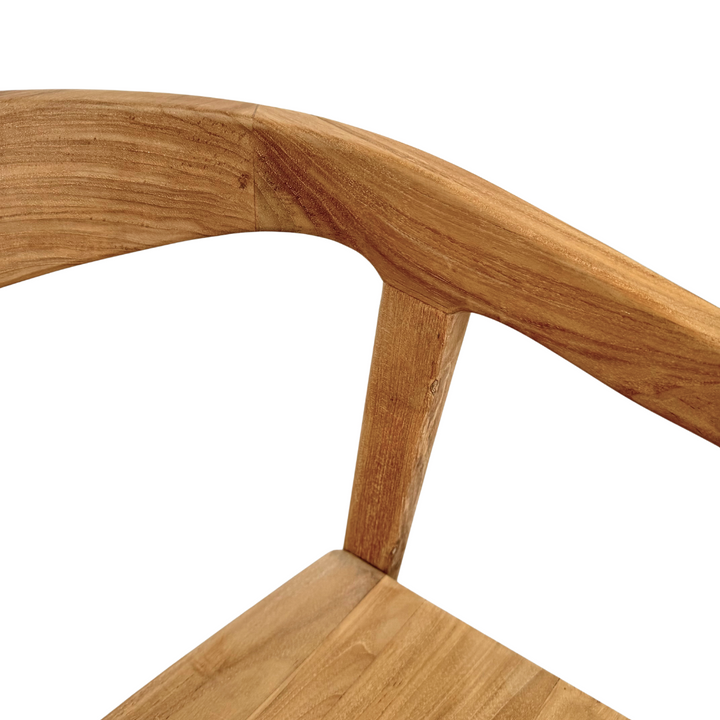 MUR TEAK DINING CHAIR | 58X58X72CM