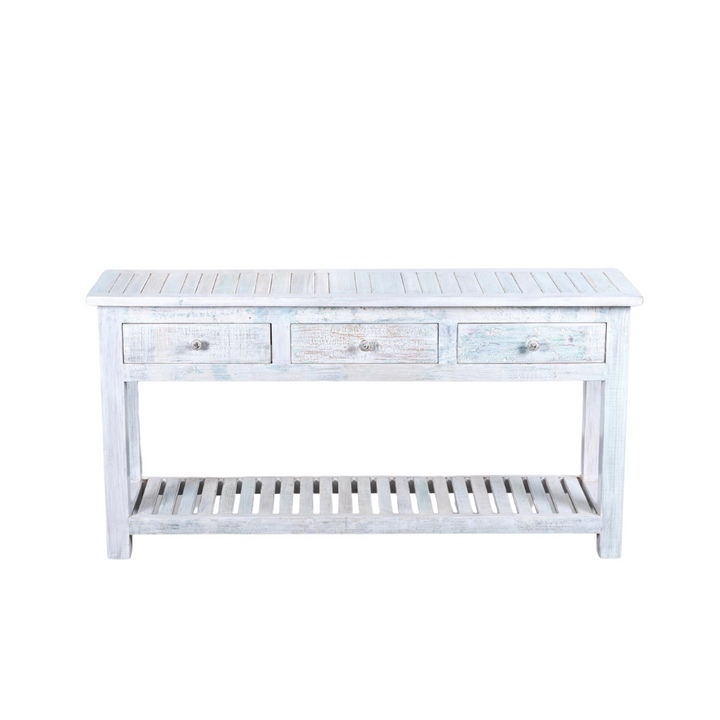 FORMENTERA COLLECTION CONSOLE | WHITE WASH 150X40X76CM