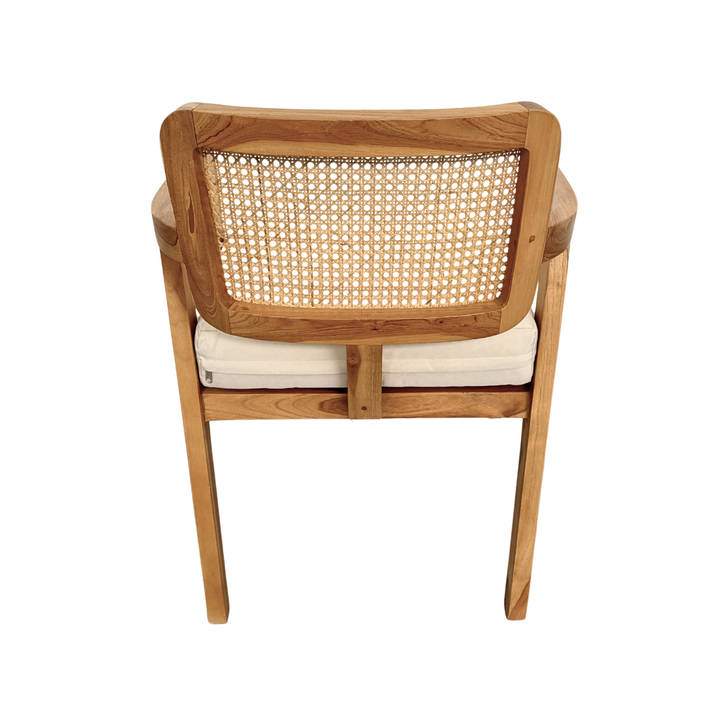 DESIDERIUM OUTDOOR TEAK WOOD DINING CHAIR | 61X60X77CM
