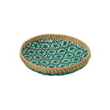 TAZIRIT BAMBOO TRAY | BLUE