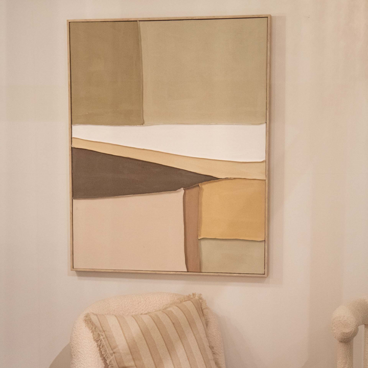 SOFT GEOMETRY PAINTING | 80X100CM