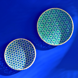 TAZIRIT BAMBOO TRAY | BLUE