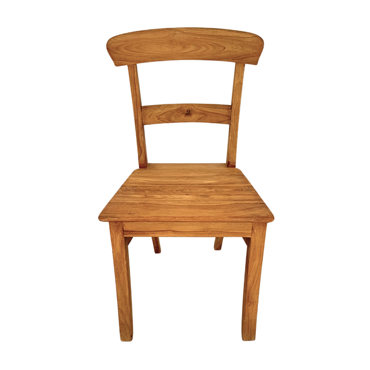 BATAUGA TEAK ROUND DINING CHAIR | 44X50X85CM