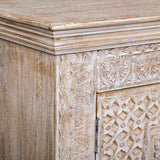 AGRA BUFFET | WHITEWASHED 180X40X90CM