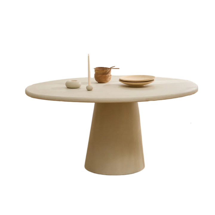 SENJA MICROCEMENT DINING TABLE | 150X76CM