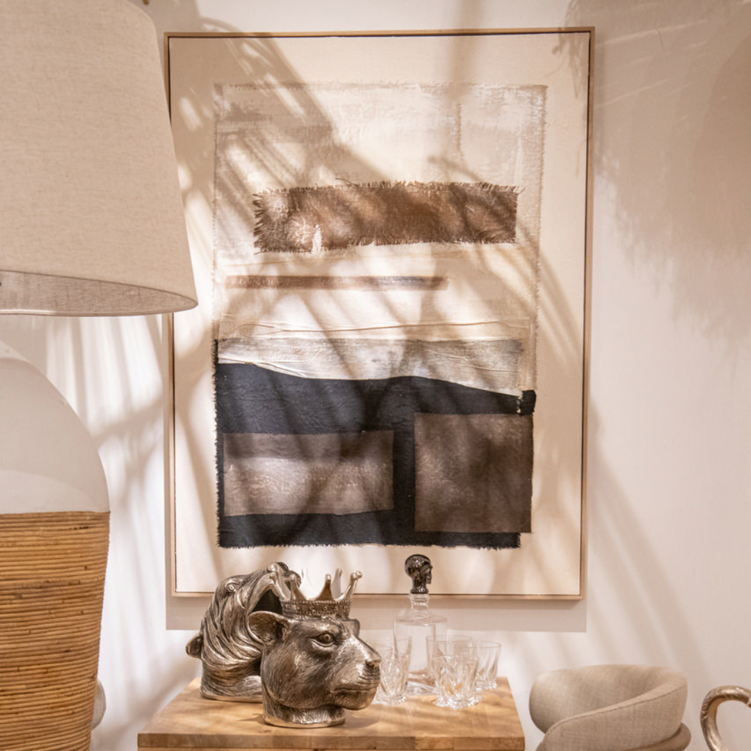 CLAY & CHALK PAINTING | 90X120CM
