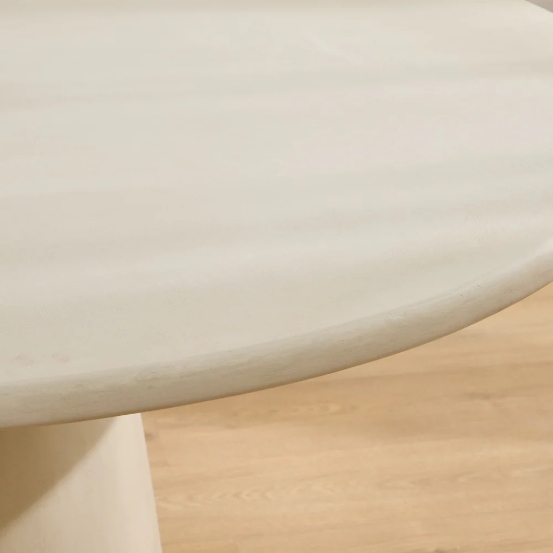 SENJA MICROCEMENT DINING TABLE | 150X76CM