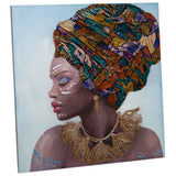 ZAMBIA GIRL PAINTING