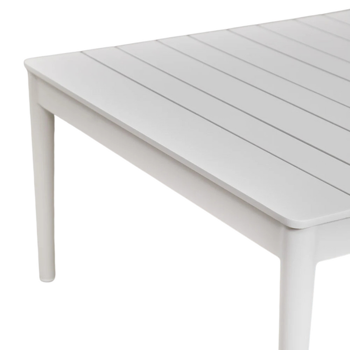 LUA OUTDOOR COFFE TABLE | WHITE 120X70X37CM