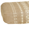 ASHRAM JUTE BENCH | NATURAL /WHITE 120X40X40CM