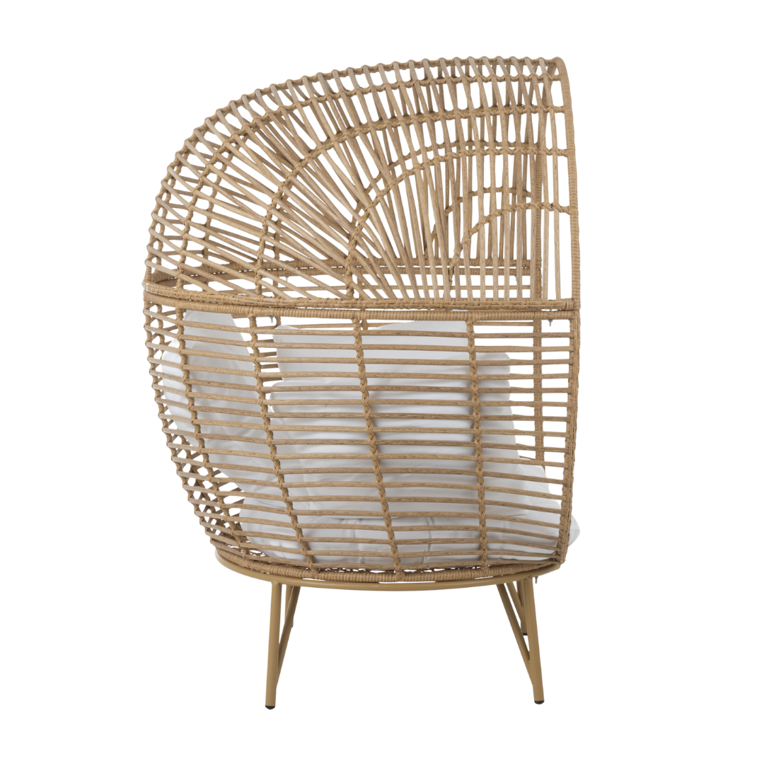 NEST OVAL LOUNGE CHAIR | 115X110X148CM