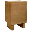 MADURA BEDSIDE TABLE | 3 DOORS | NATURAL 45X36X65CM