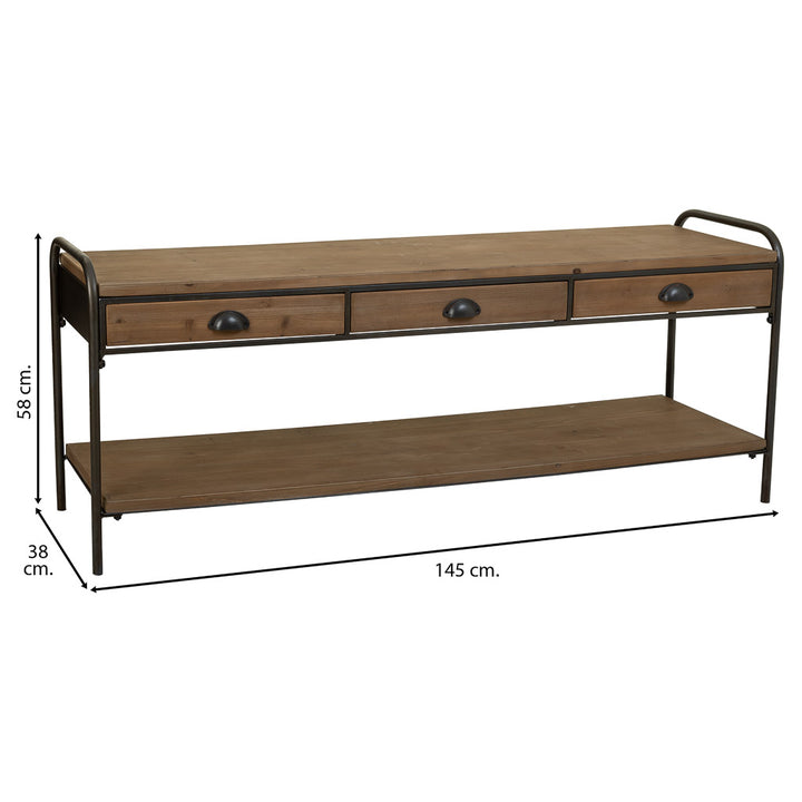 SUMATRA TV CONSOLE | NATURAL 149X38X58CM
