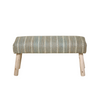 SUTRA JUTE BENCH | GREY 80X30X35CM