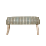 SUTRA JUTE BENCH | GREY 80X30X35CM
