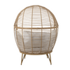 NEST OVAL LOUNGE CHAIR | 115X110X148CM